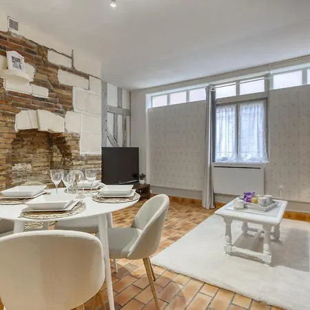 L'Ecrin De Champagne - Hypercentre Troyes - Chaleureux Appartement - Wifi * Troyes